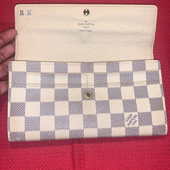 Authentic Louis Vuitton Damier Azur Long Wallet - Picture 3 of 9